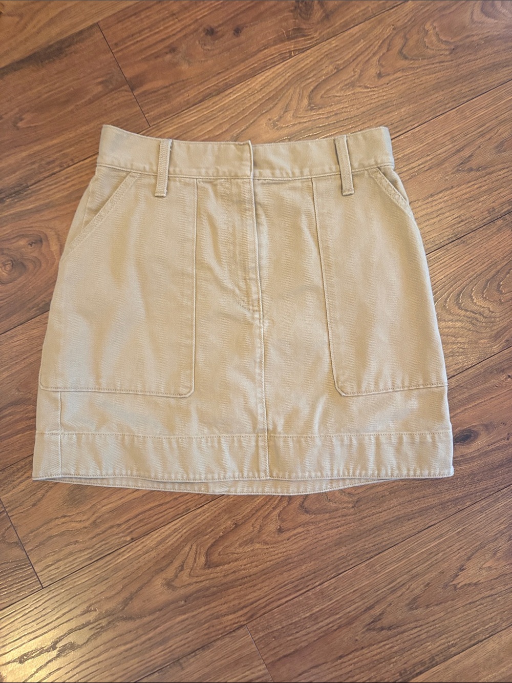 Banana Republic Khaki Mini Skirt